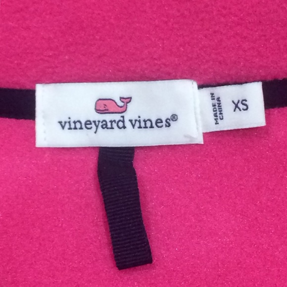 Vineyard Vines Pink Fleece Vest - Picture 5 of 5